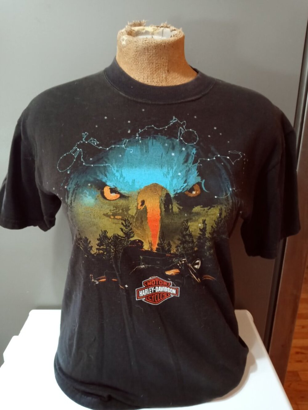 Harley-Davidson Black Tee Size Large